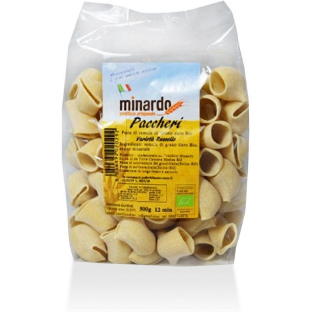 Paccheri di grano Russello BIOLOGICI