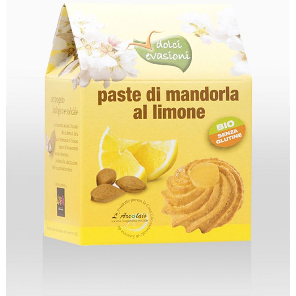 Paste di mandorla al limone Siciliane BIOLOGICHE