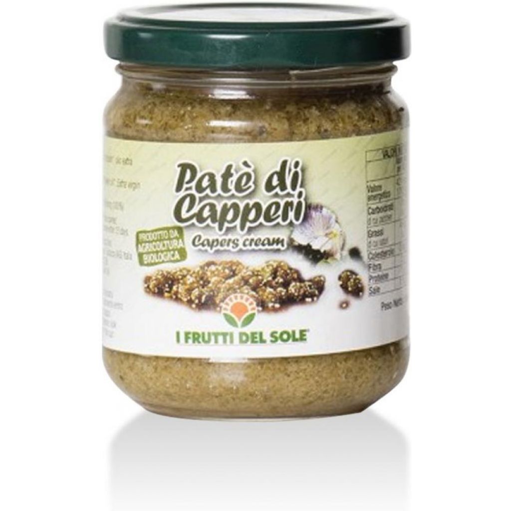Pat&egrave; di capperi BIOLOGICO