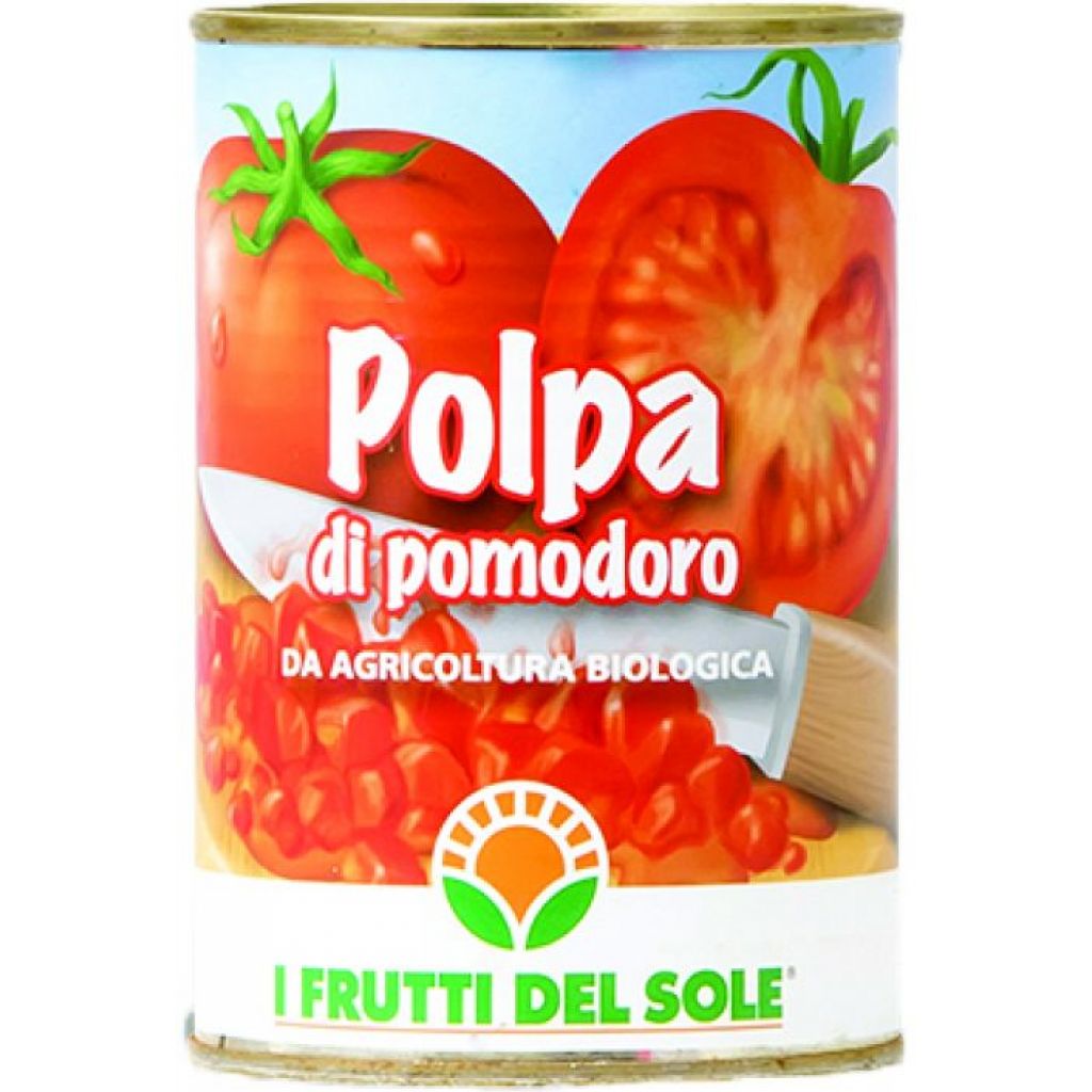 Polpa di pomodoro in latta BIOLOGICA