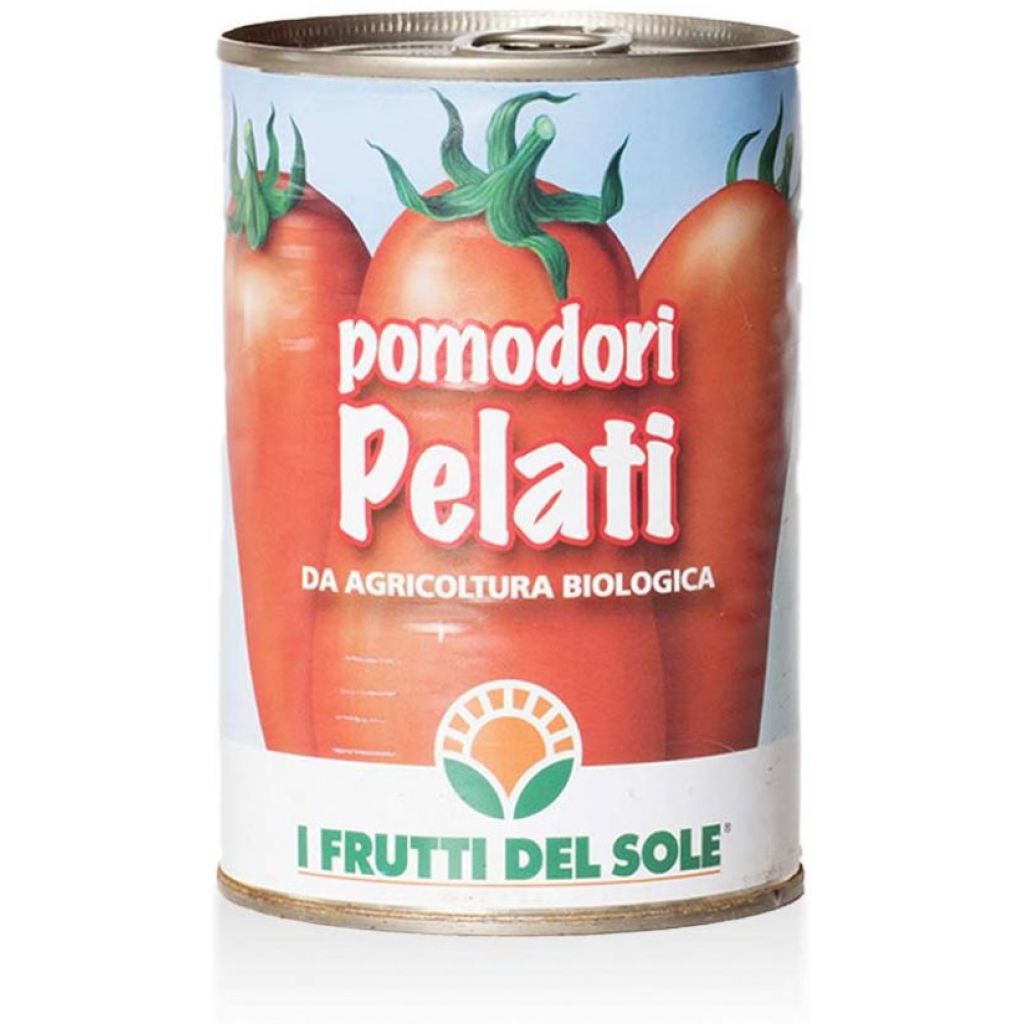 Pomodori pelati in latta BIOLOGICI