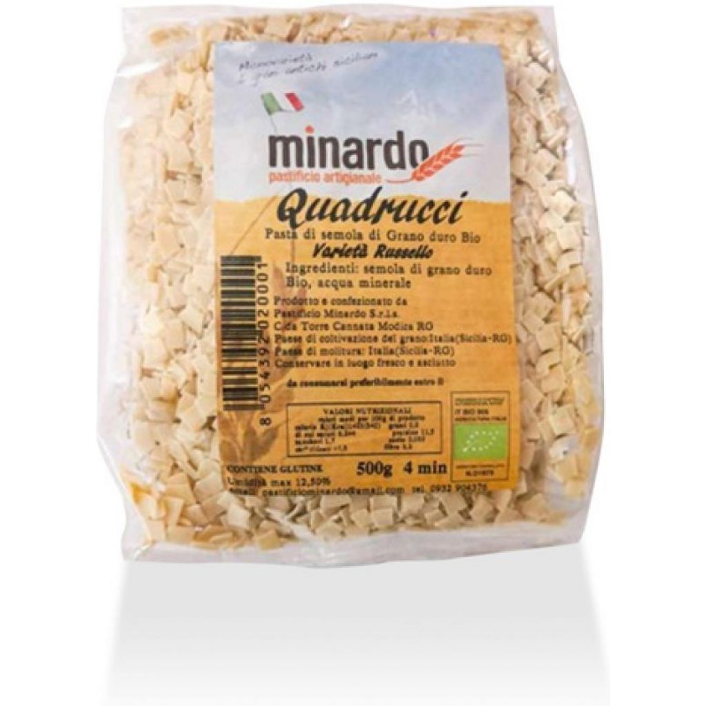 Quadrucci di grano Russello BIOLOGICI