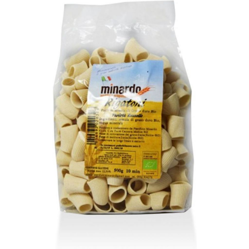Rigatoni di grano Russello BIOLOGICI