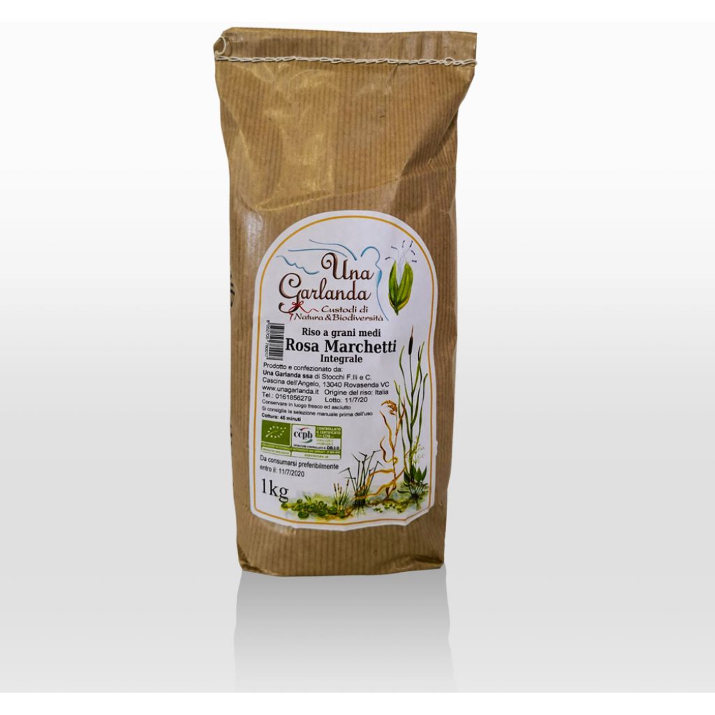 Riso integrale Rosa Marchetti 1 Kg BIOLOGICO