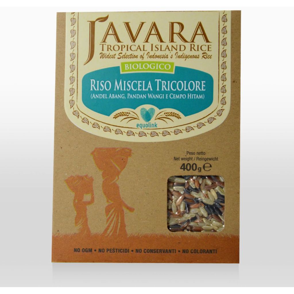 Riso Tricolore (rosso, marrone e nero) BIOLOGICO