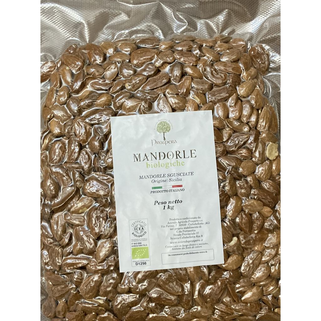 Shelled Almonds 1 Kg Bio