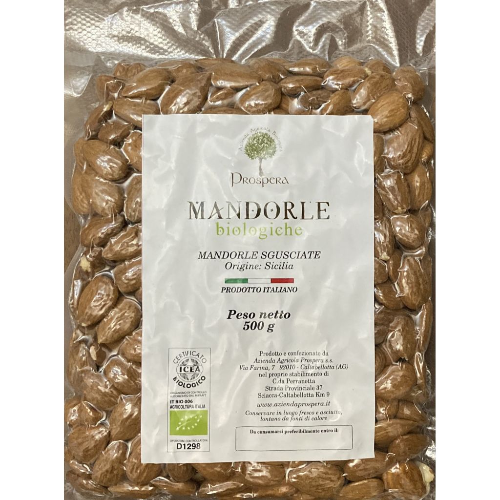 Mandorle Sgusciate 500 gr Bio