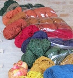 laboratorio di tintura naturale Indaco