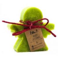 foto _natale 2020_saponette natalizie_saponetta angelo the nero e bergamotto regalo