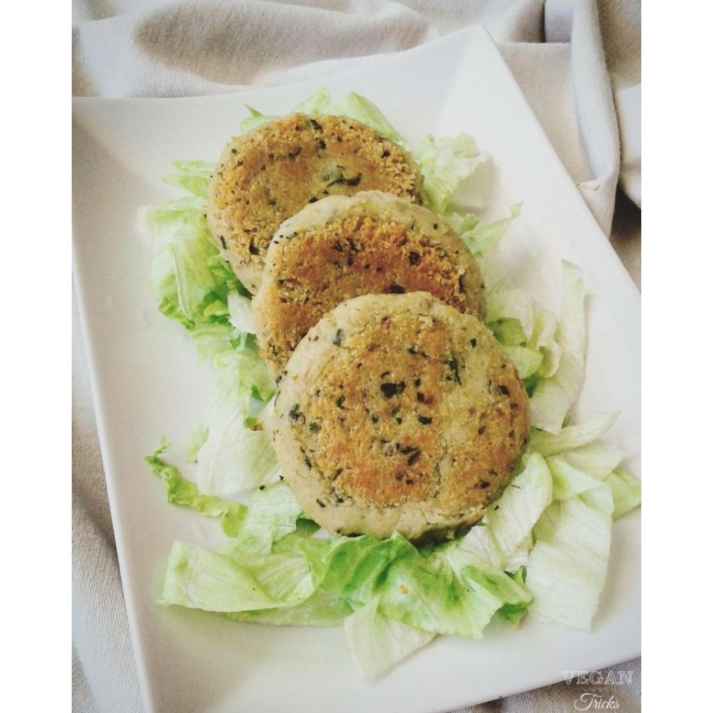 Burger di ceci alle aromatiche 200 gr.