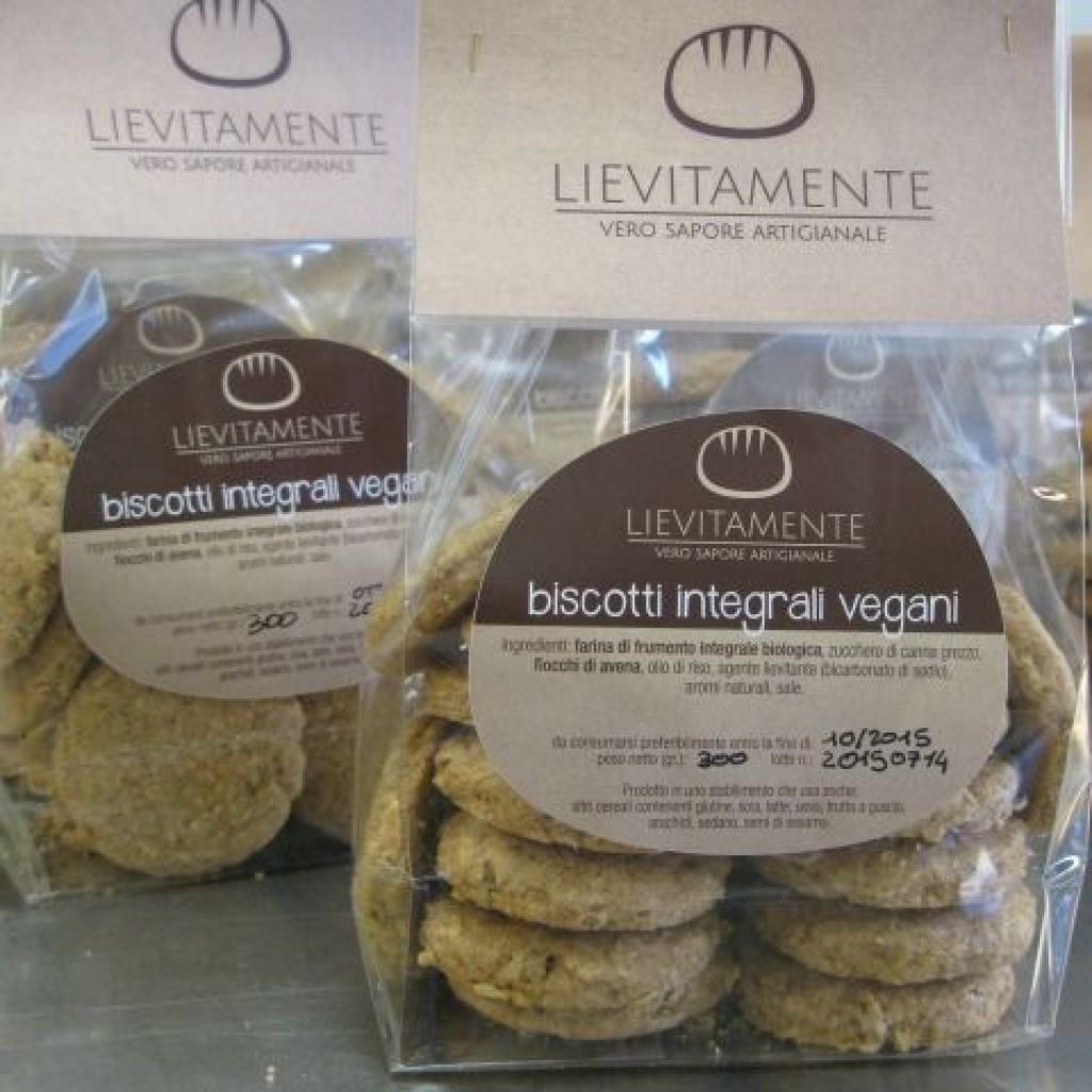 Biscotti integrali vegani
