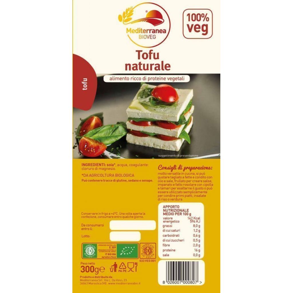 TOFU NATURALE