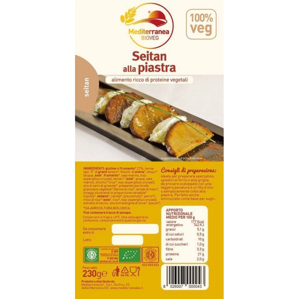 SEITAN ALLA PIASTRA