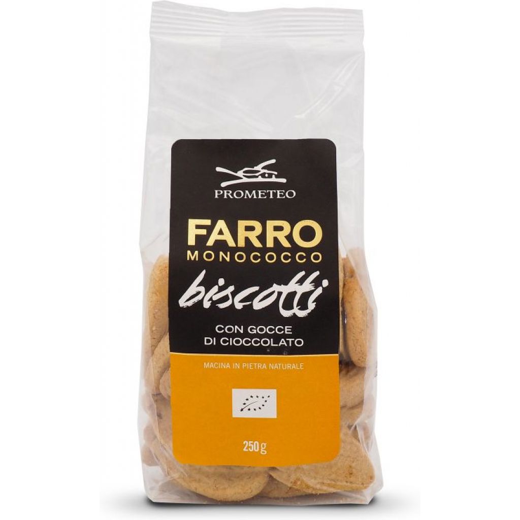 BISCOTTI CON CIOCCOLATO DI FARRO MONOCOCCO