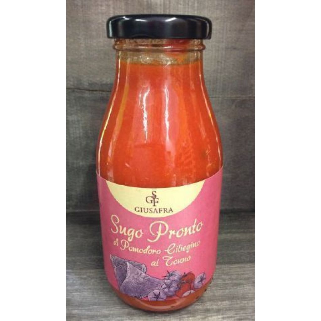 SUGO PRONTO DI CILIEGINO AL TONNO BIO