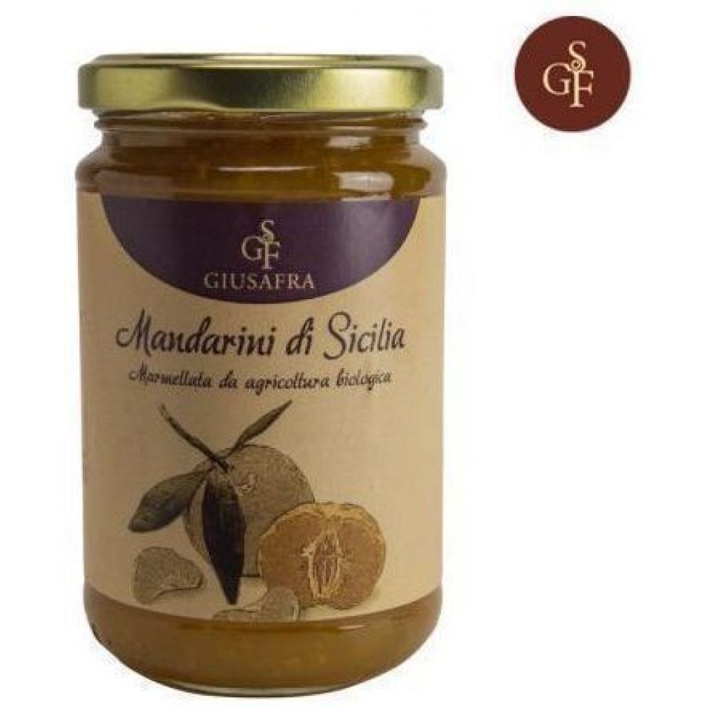 JAM OF SICILY BIO 370 GR MANDARINS