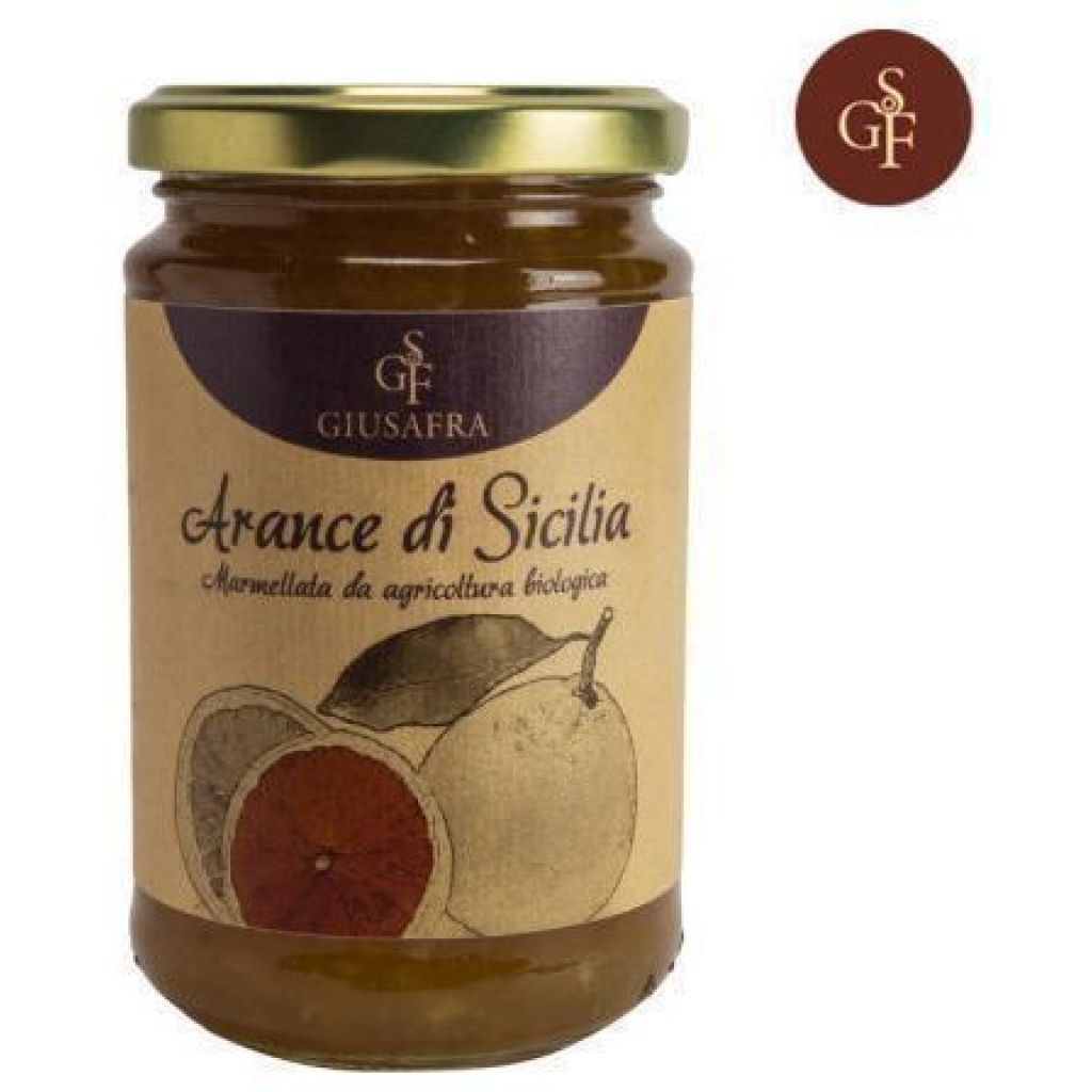 JAM OF SICILY BIO 370 GR ORANGES
