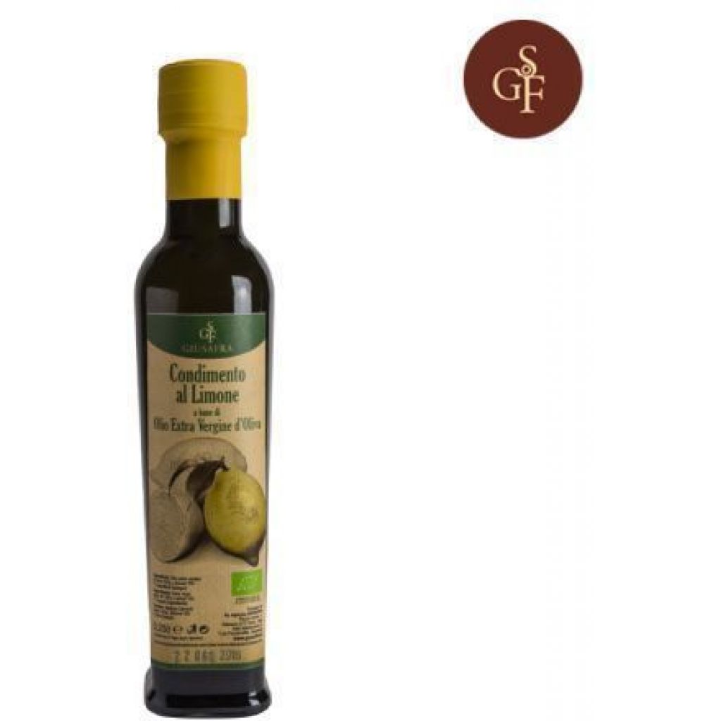 OLIO EXTRAVERGINE DI OLIVA AGRUMETATO AL LIMONE 0,25 Lt
