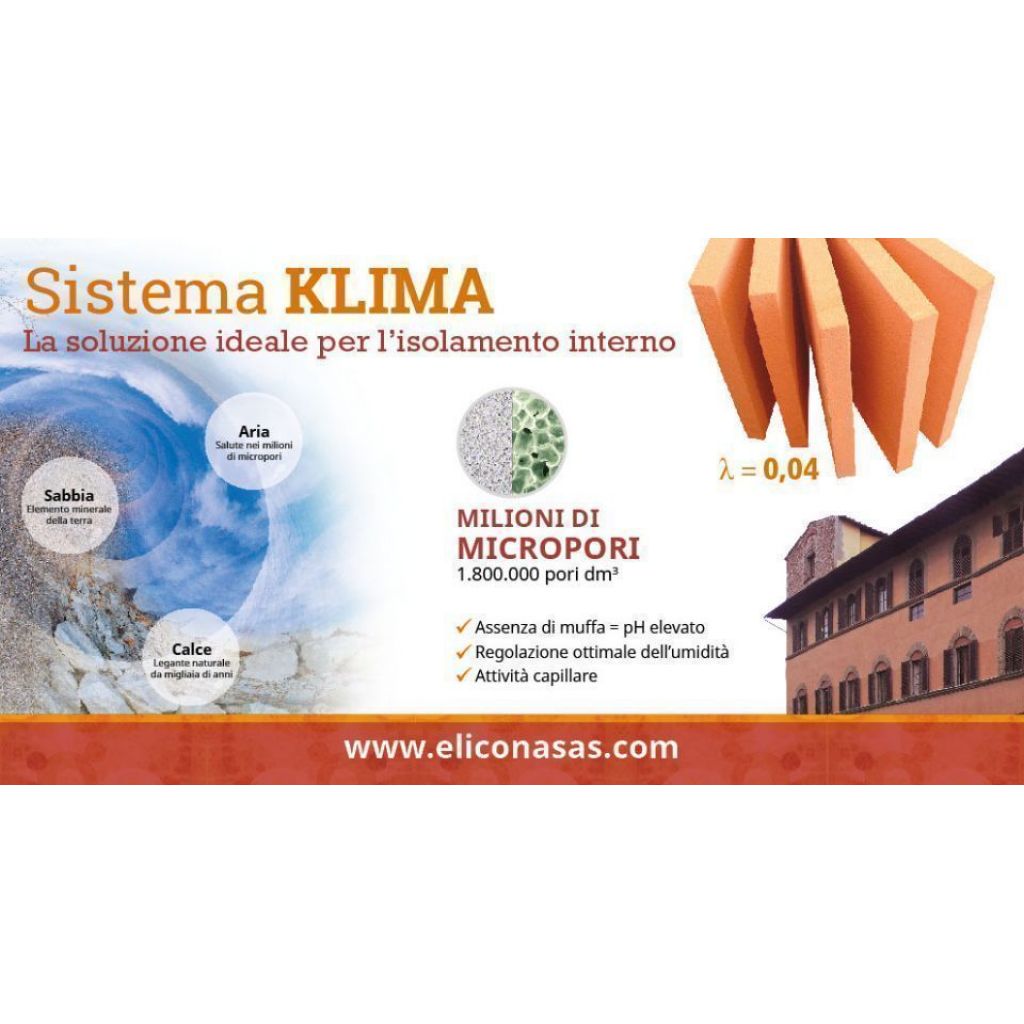 KLIMA Pannello minerale spessore 5 cm
