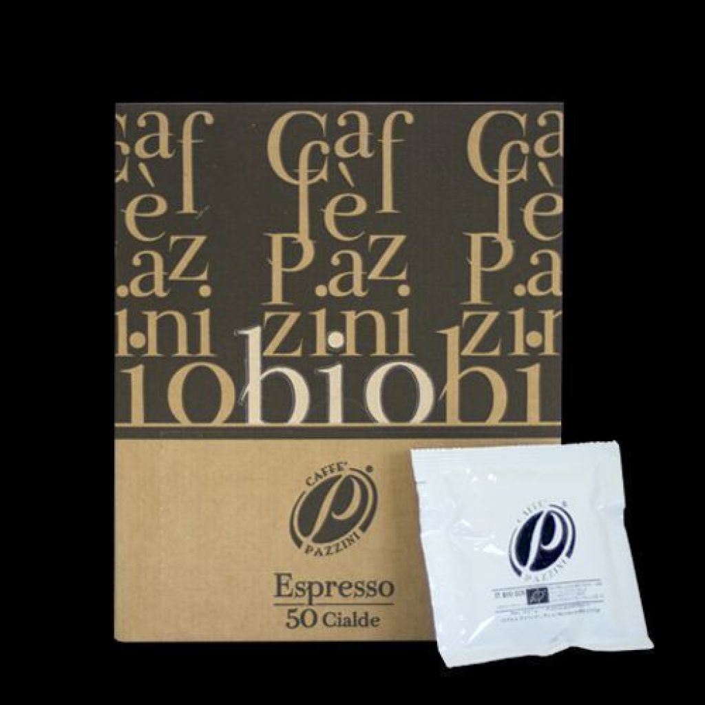 CONFEZIONE CAFF&Egrave; BIO GOLD PAZZINI - 50 CIALDE