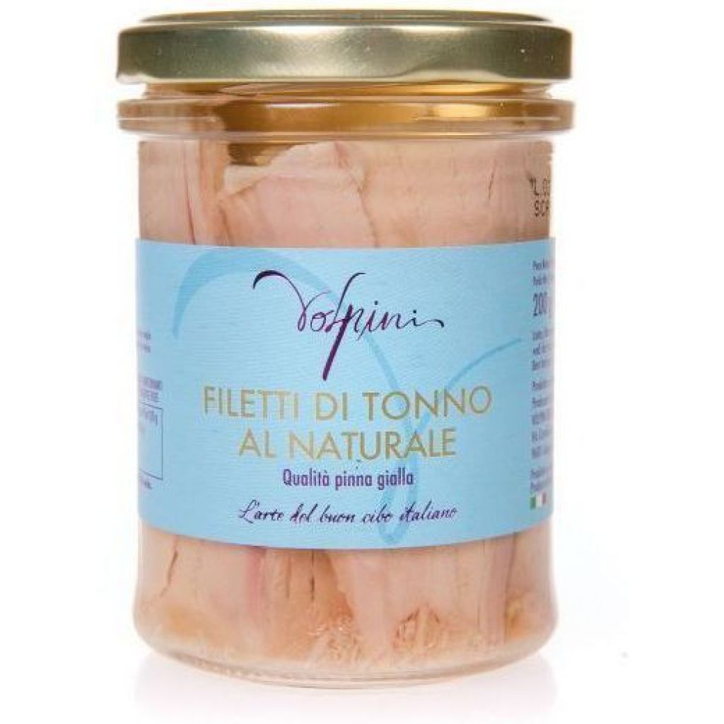 FILETTI DI TONNO AL NATURALE 200 GR.