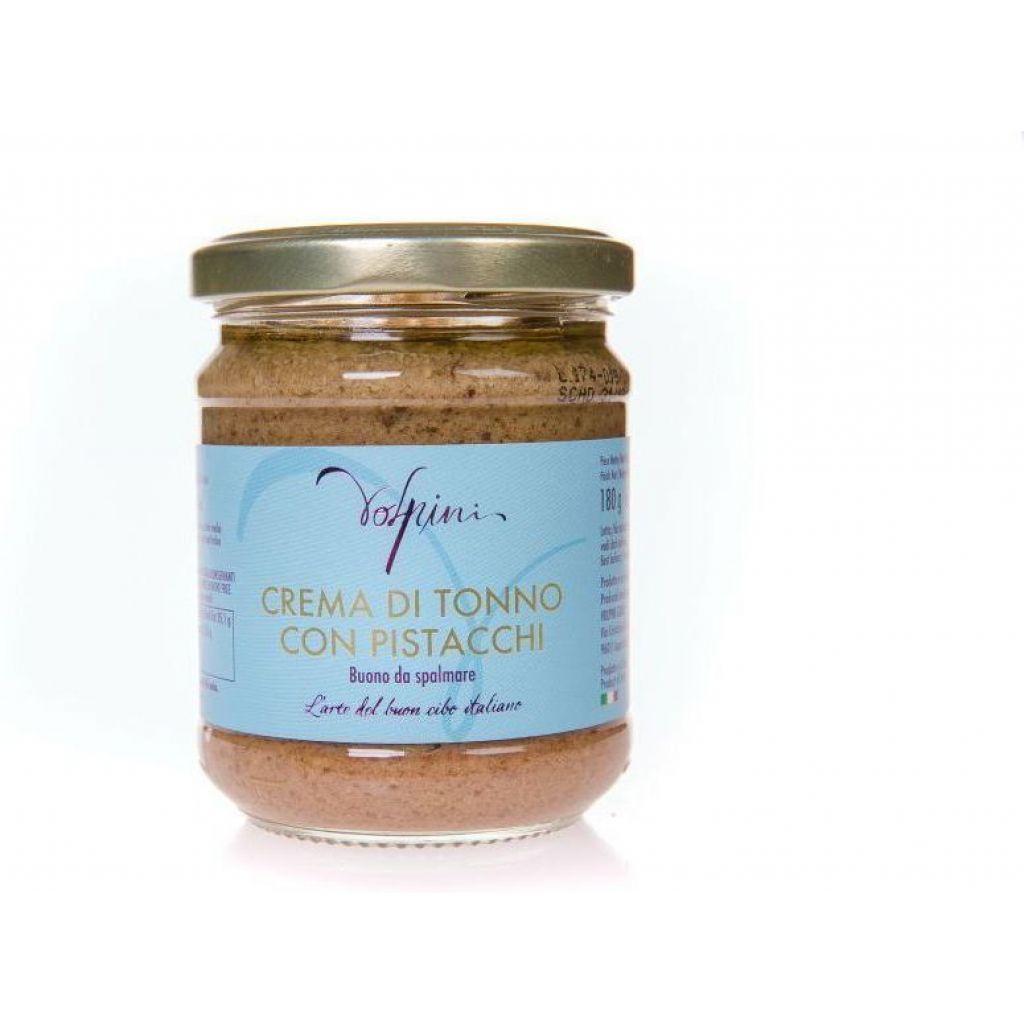 CREMA DI TONNO CON PISTACCHI 180 GR.