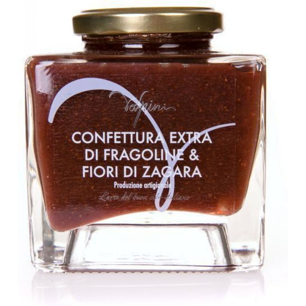 CONFETTURA EXTRA DI FRAGOLINE & FIORI DI ZAGARA 370 GR.