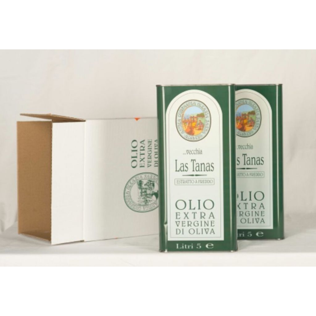 5 l Olio extravergine di oliva Vecchia Las Tanas conf. in latte