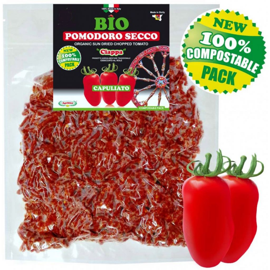 CIAPPA CAPULIATO POMODORI SECCHI TRITATI BIO BUSTE 420 g