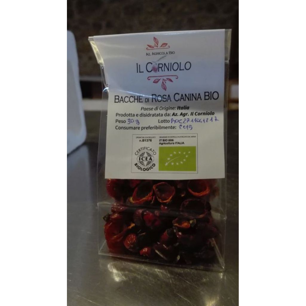 Confezione di bacche di rosa canina BIO - 30g