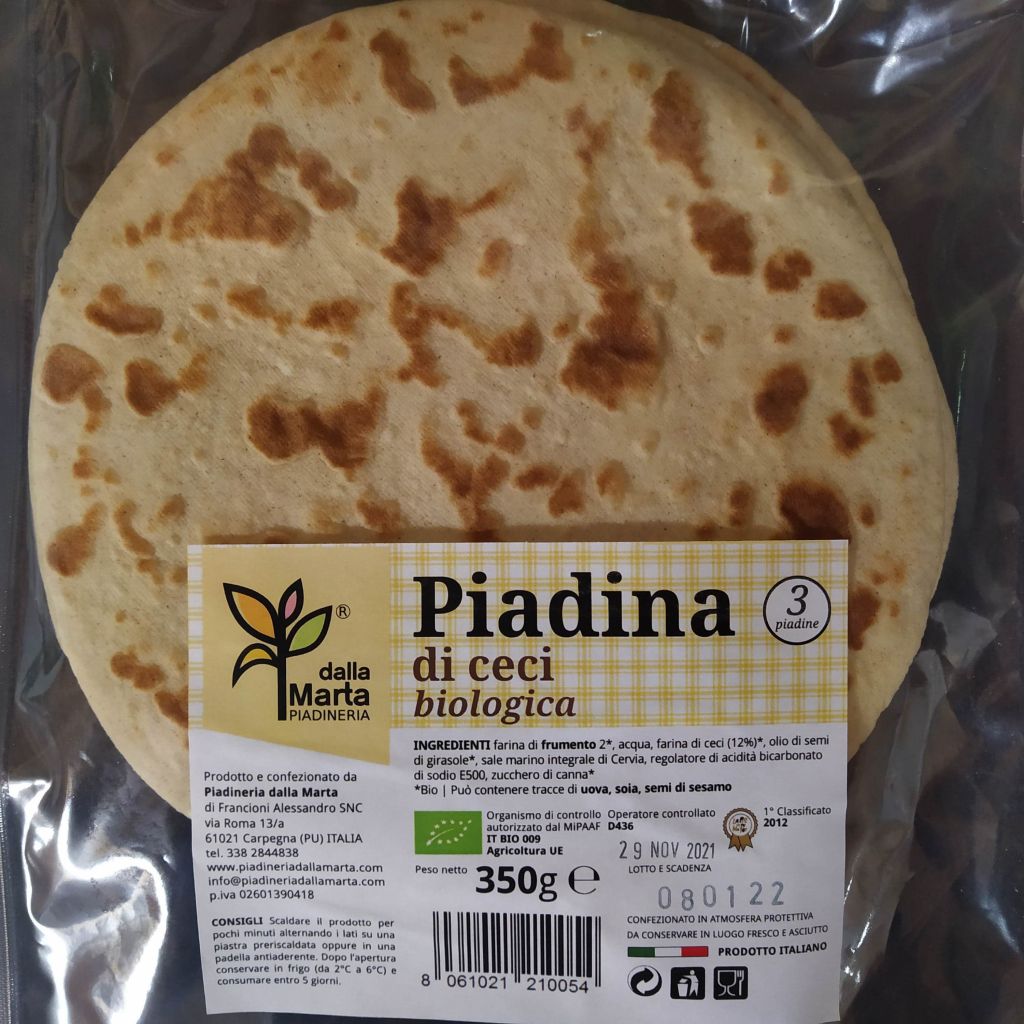 PIADINA DI CECI BIO