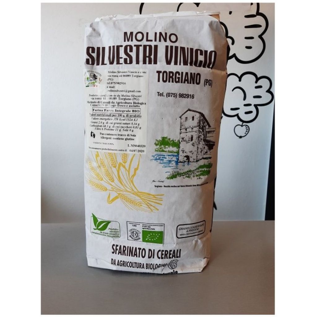 FARINA DI FARRO TIPO "INTEGRALE" DA 5 KG