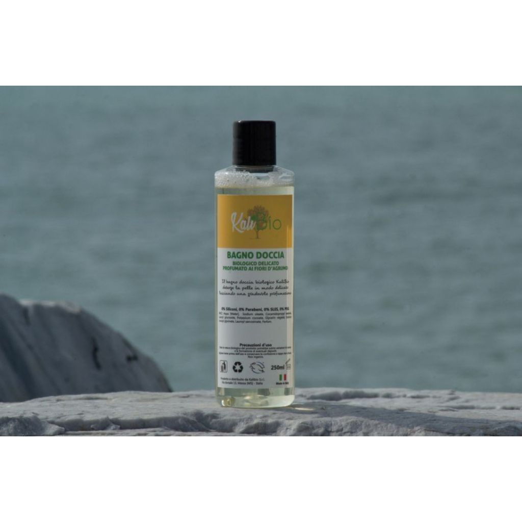 Bagno doccia biologico delicato profumato ai fiori d'agrumi 250 ml