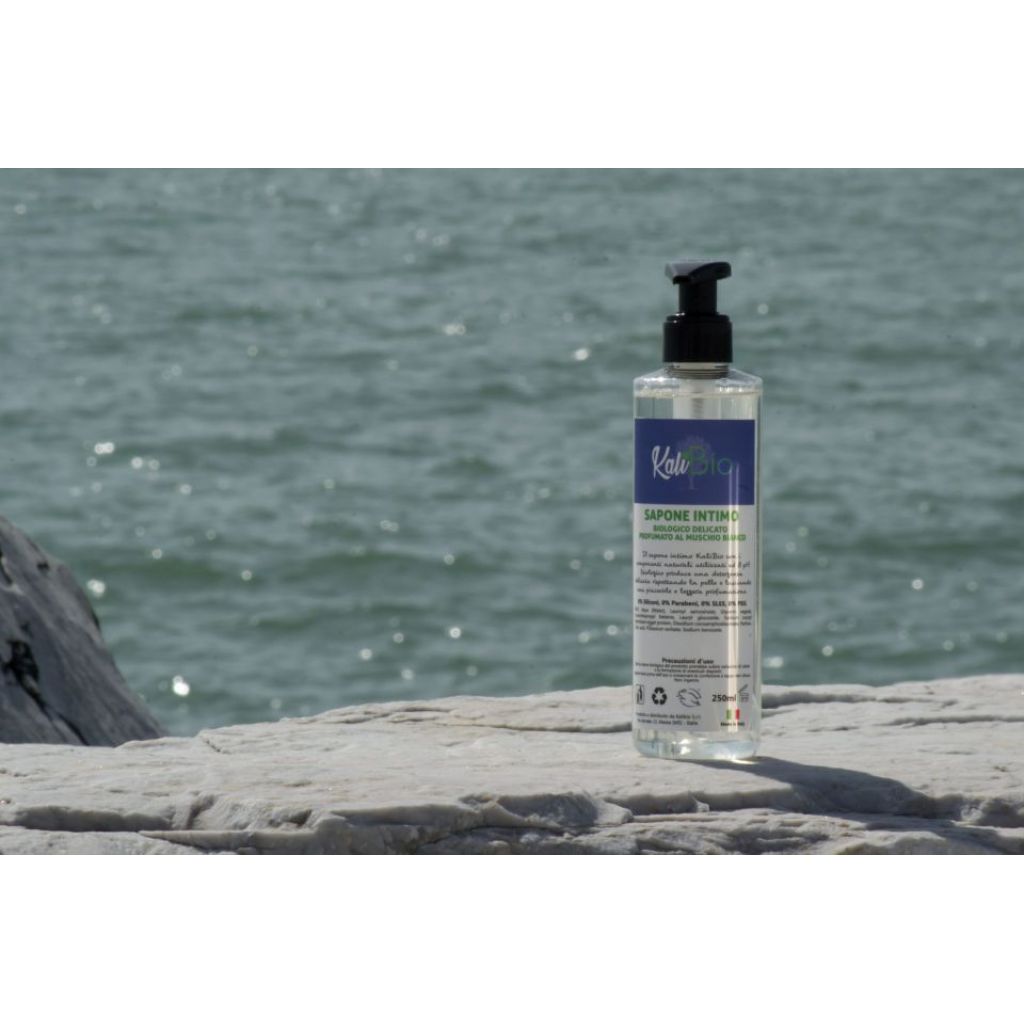 Sapone intimo biologico delicato profumato al muschio bianco 250ml