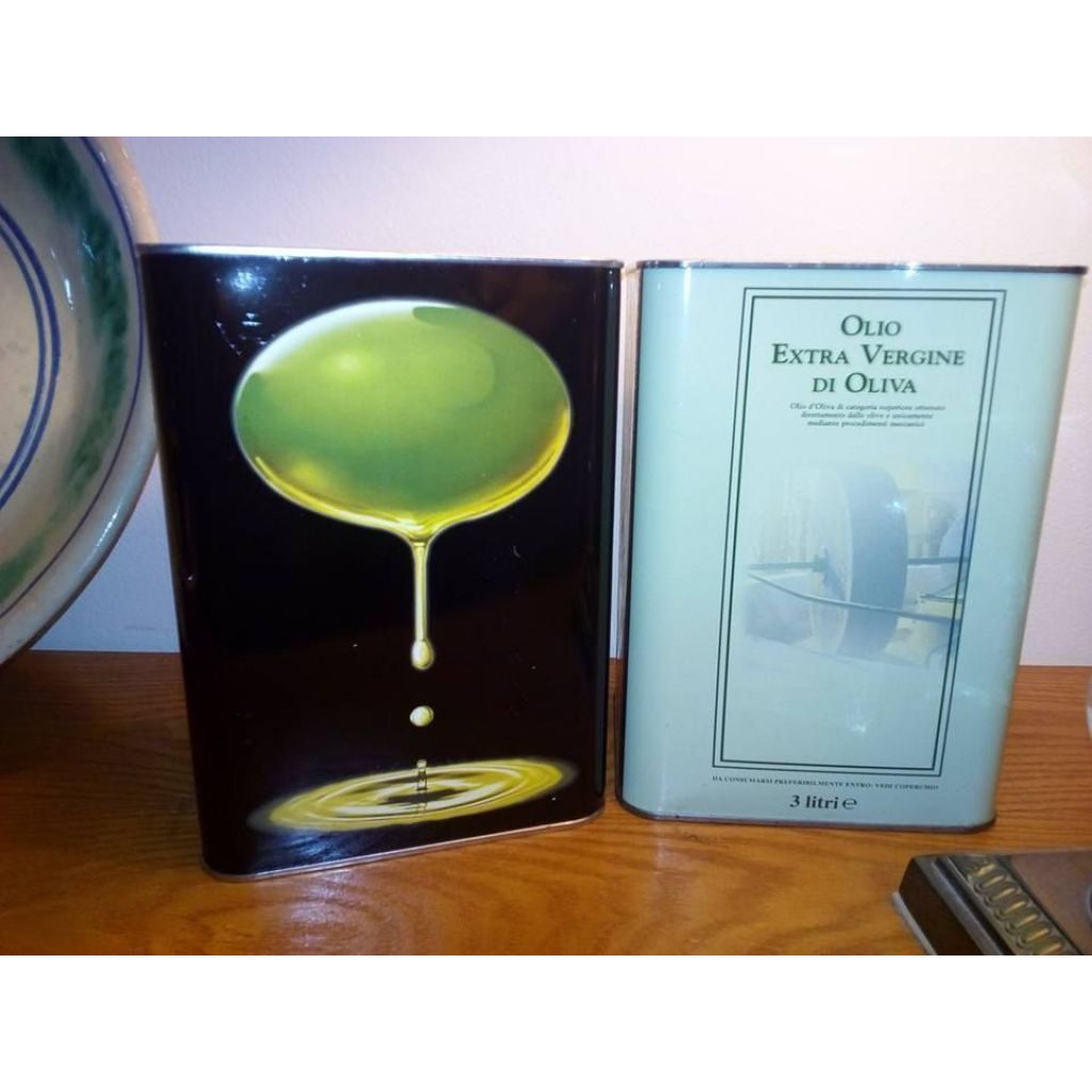 OLIO DI OLIVA IN LATTA DA 3 LT