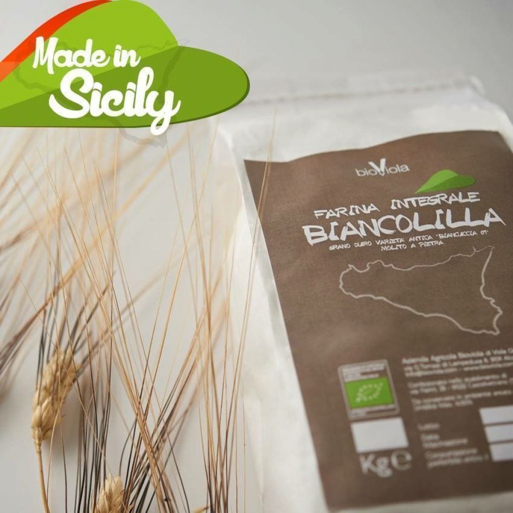 FARINA INTEGRALE BIOLOGICA DI GRANO DURO SICILIANO