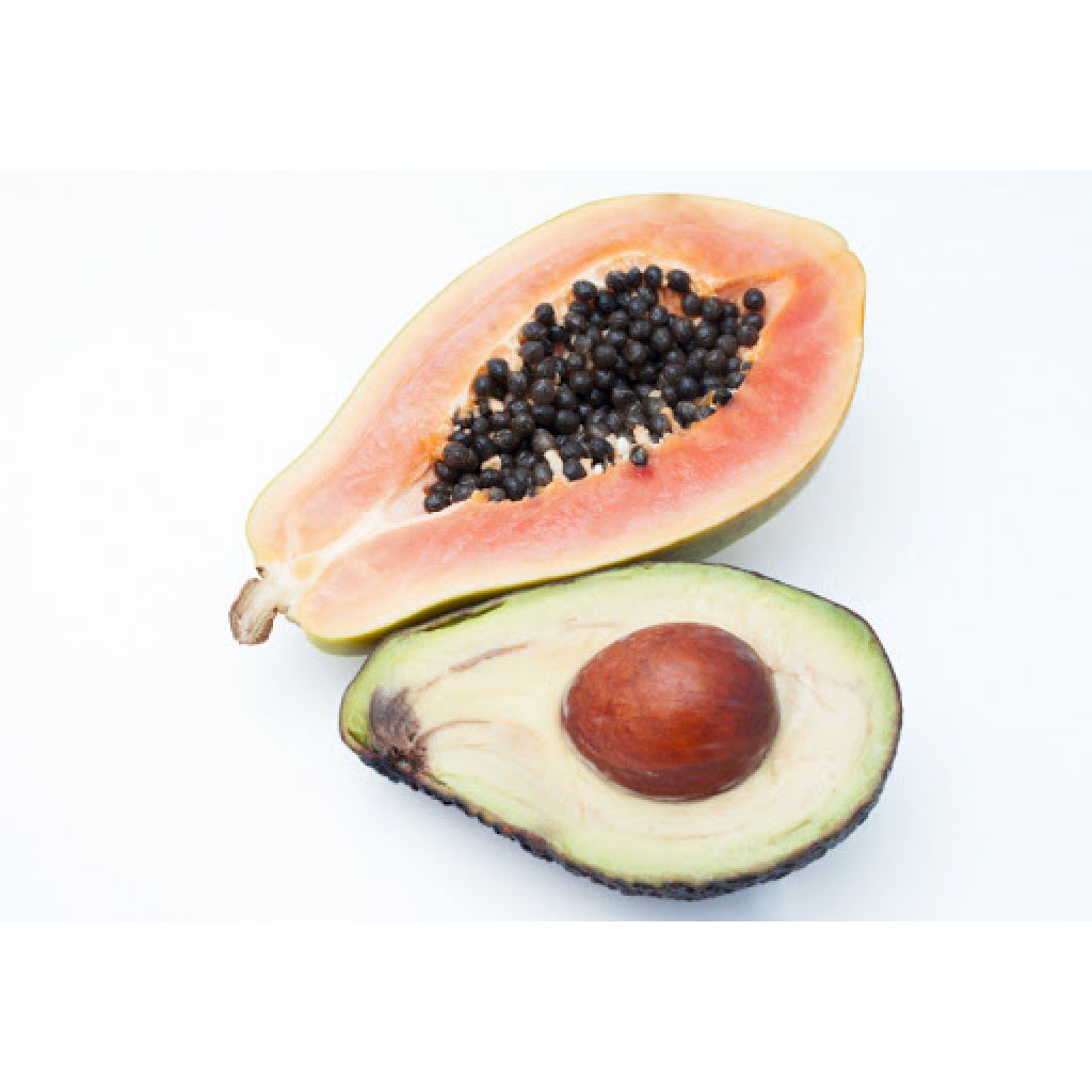Mix avocado e papaya