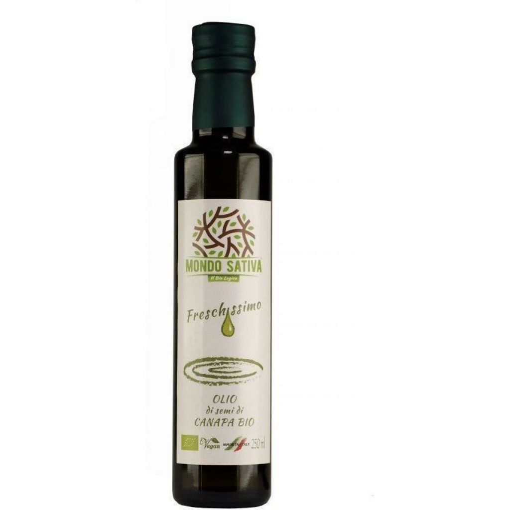 Olio di Canapa BIO Spremitura 5gg prima della consegna - 250 ml
