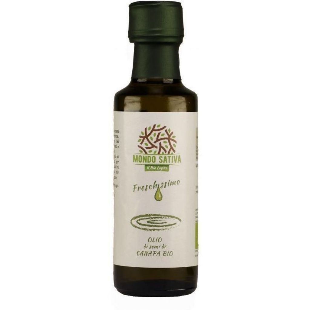 Olio di Canapa BIO Spremitura 5gg prima della consegna - 100 ml