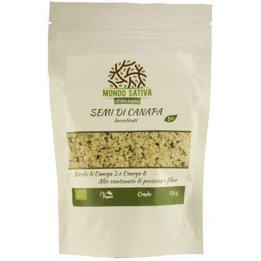 Semi di CANAPA decorticati PURISSIMI - 125 gr