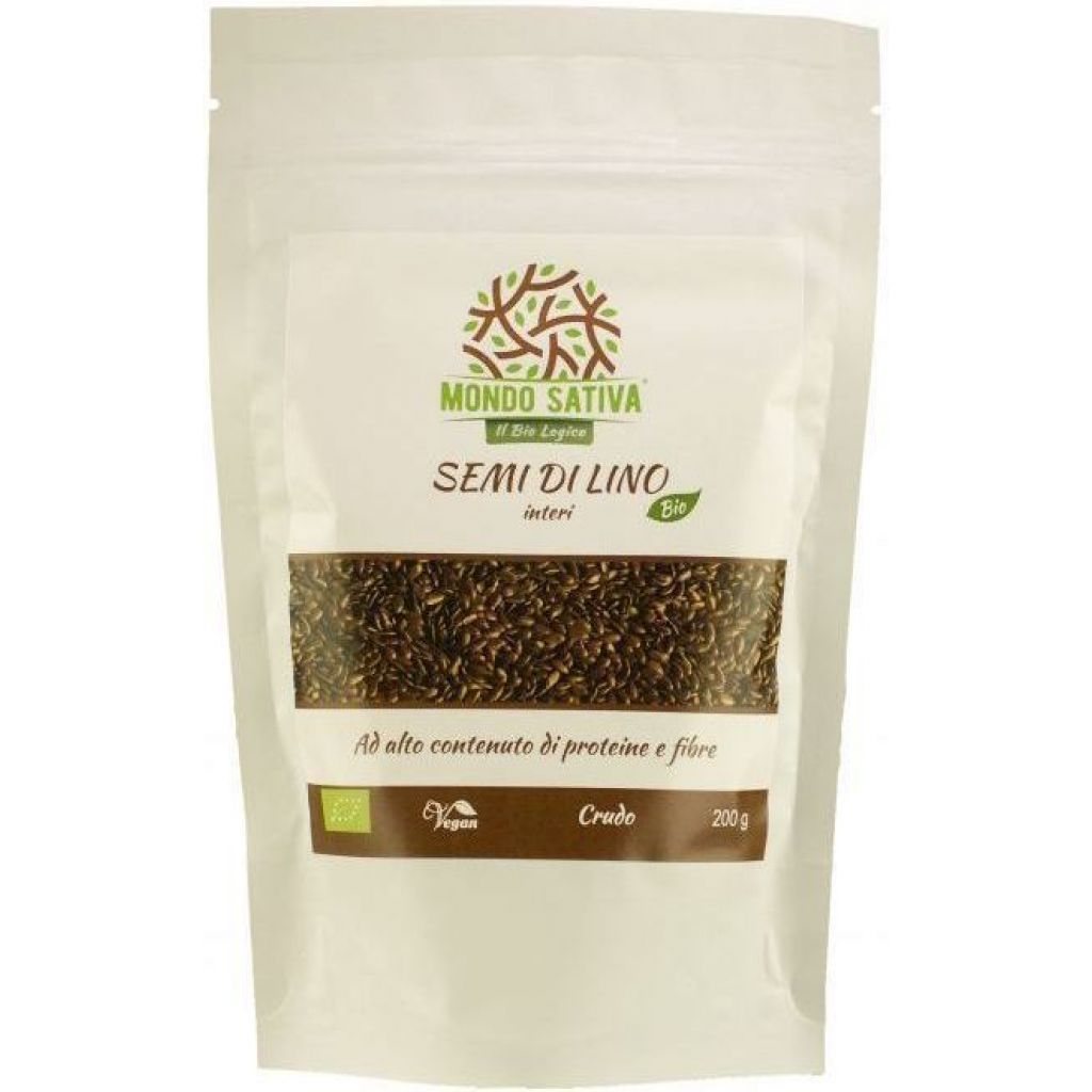 Semi di LINO interi BIO 200 gr