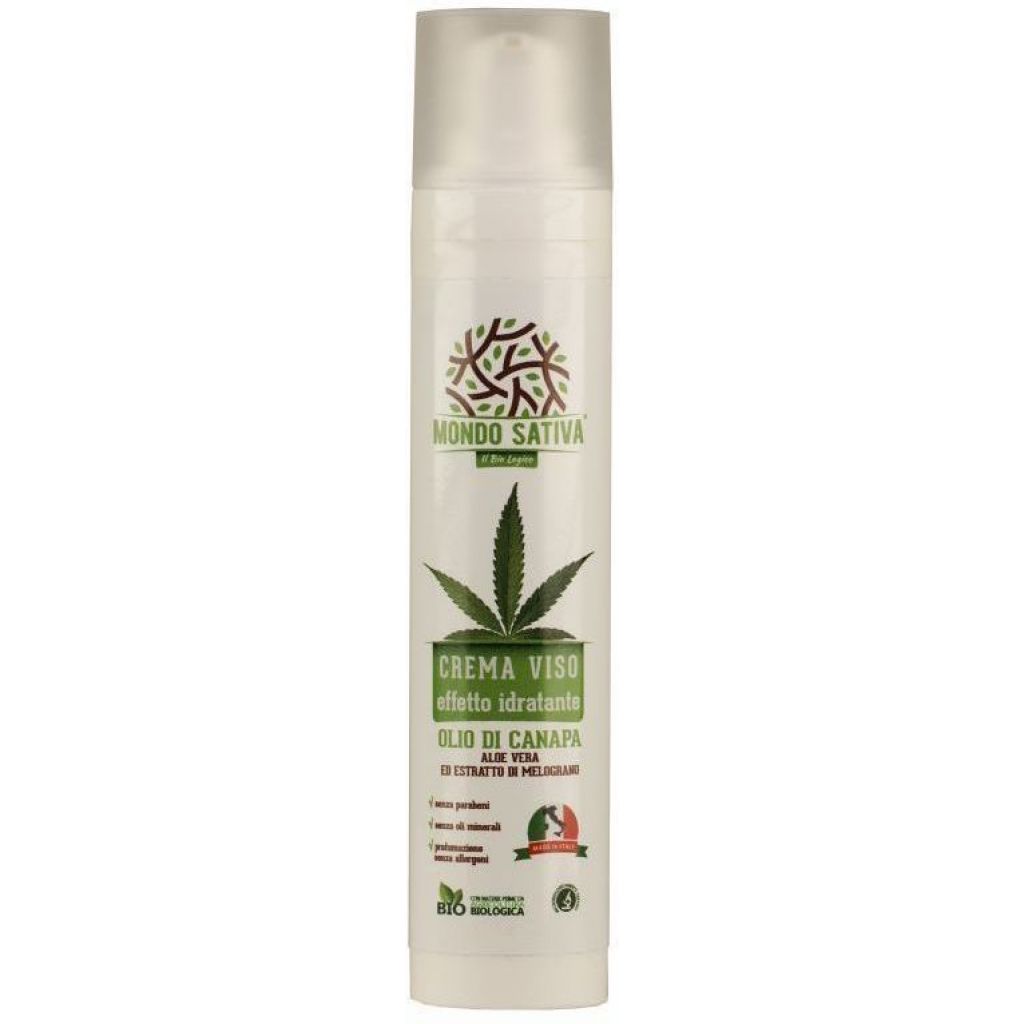 Crema viso con olio di canapa 50 ml