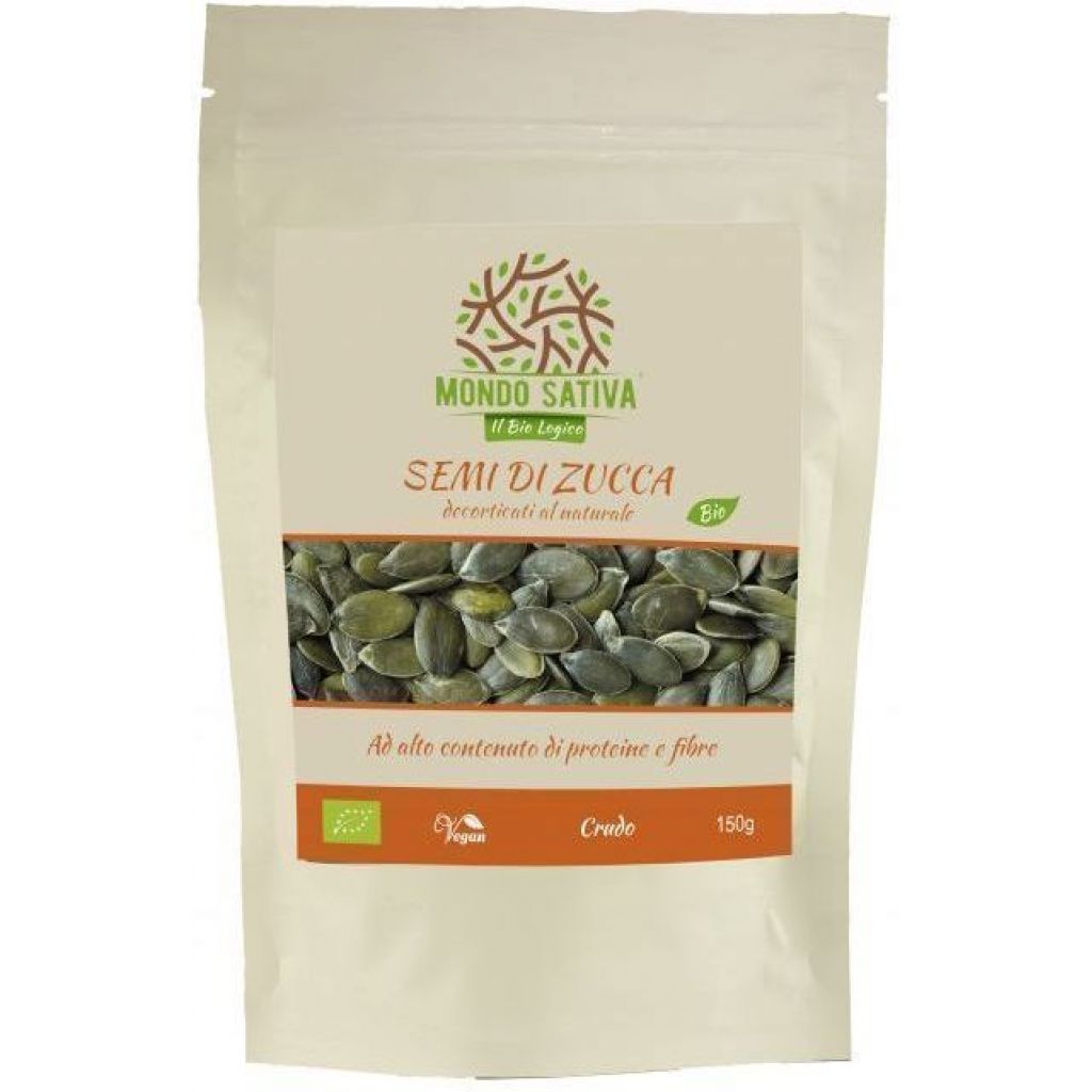 Semi di zucca decorticati BIO EUROPEI 150 gr