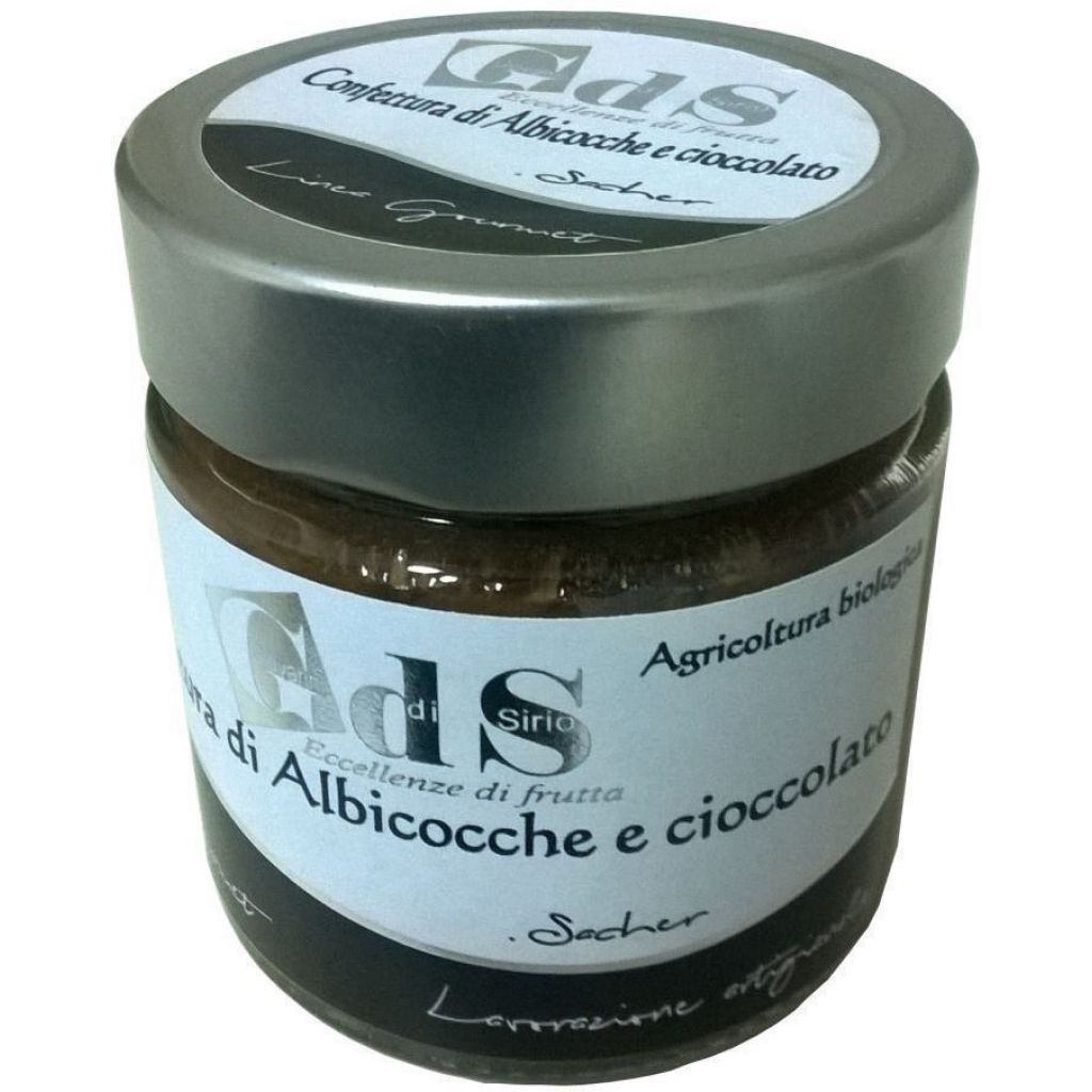 Confettura di albicocche e cioccolato fondente