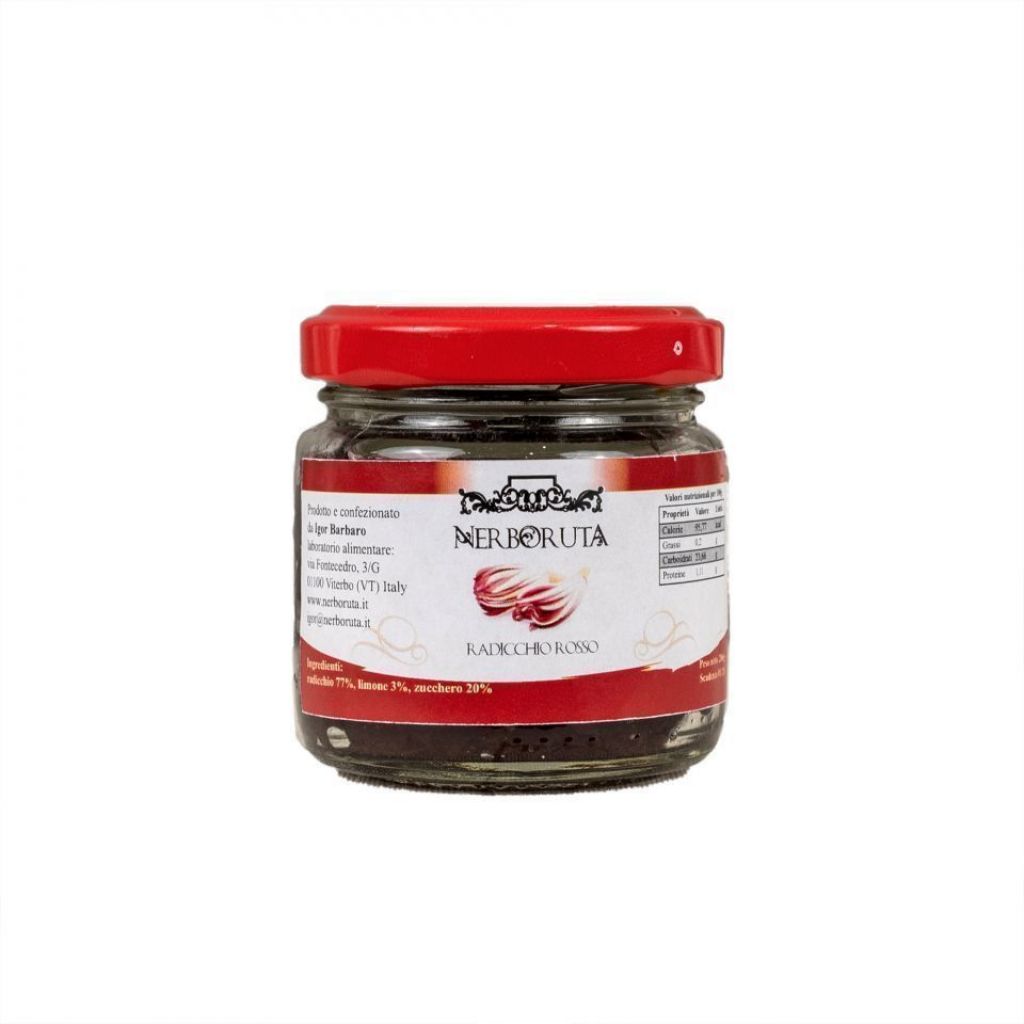 Composta di Radicchio Rosso artigianale 100 g.