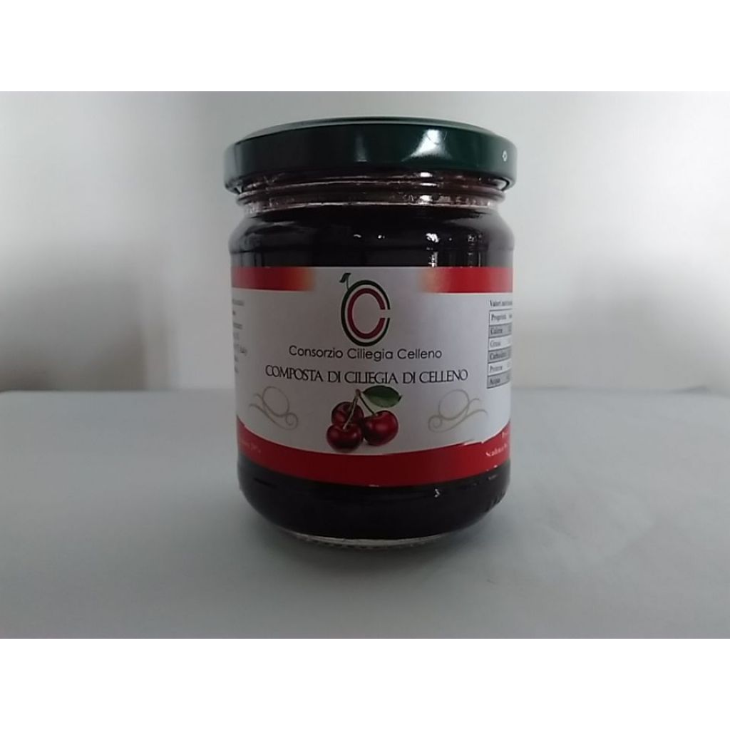 Composta di Ciliegie artigianale 200 g.