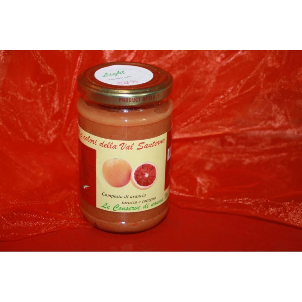 Composta di Arance Tarocco, Cotogne-325 gr.