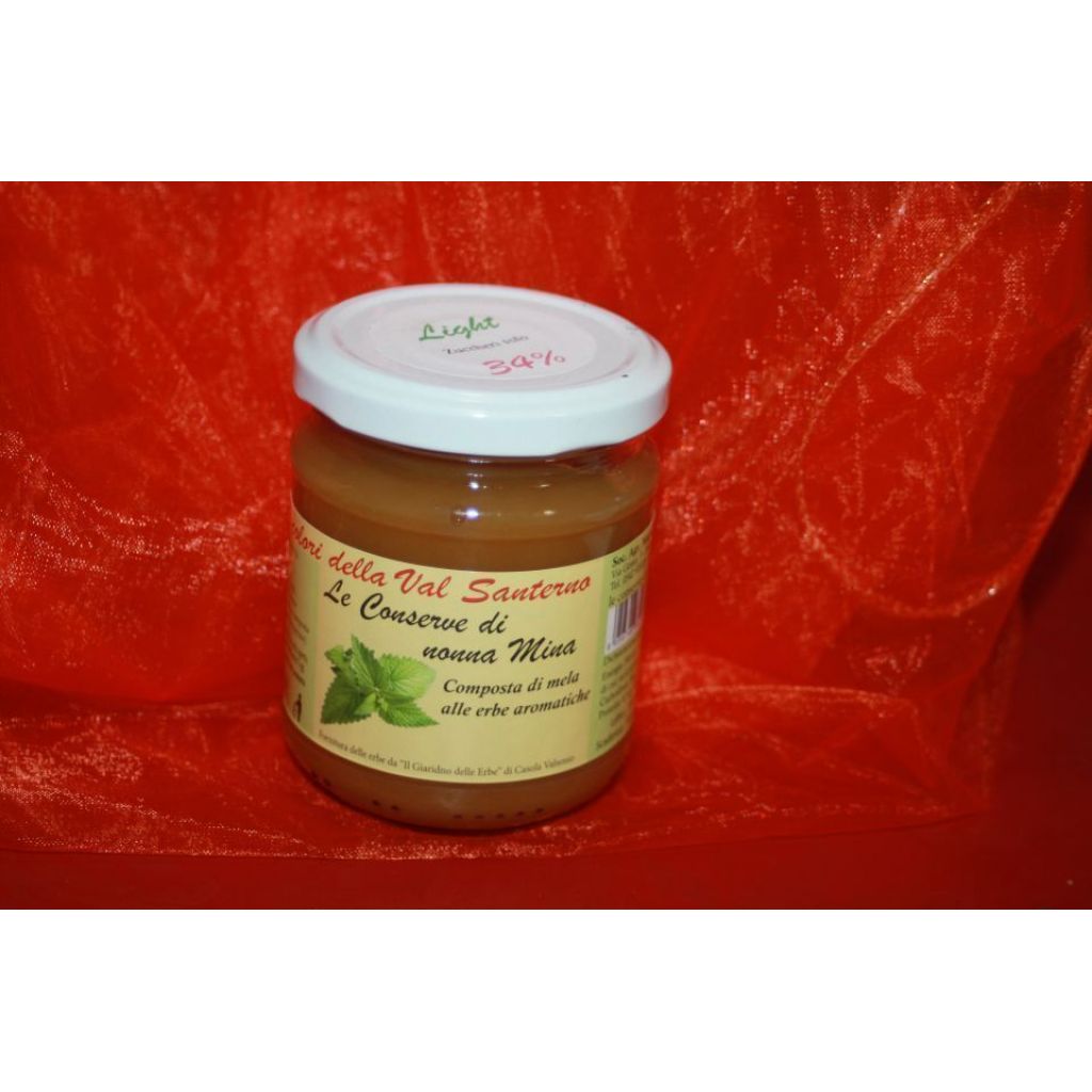 Composta di Mela alla Menta - 210 gr.