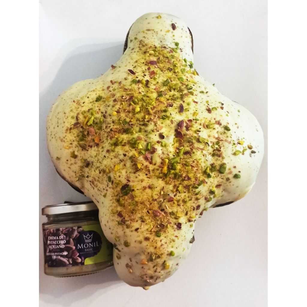 Colomba artigianale con pistacchio siciliano
