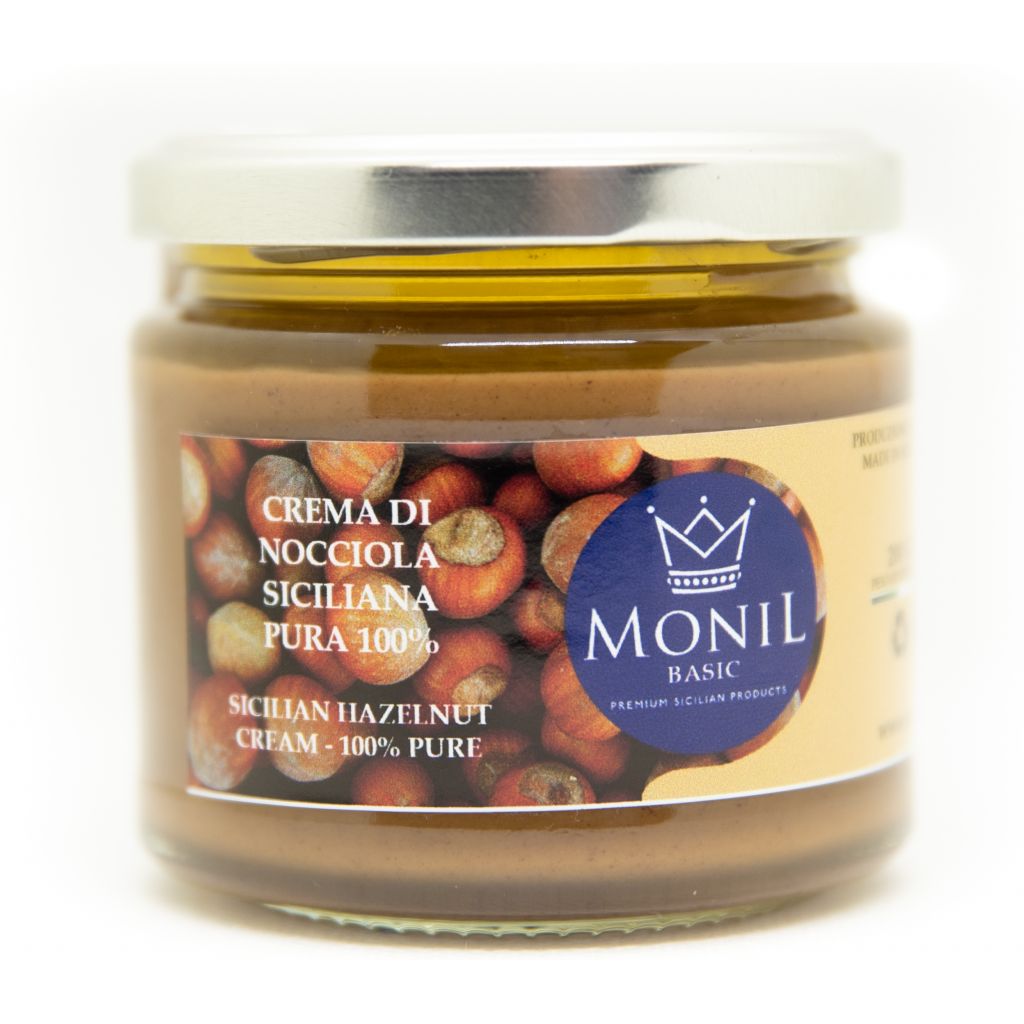 Crema di nocciola siciliana 100% - 200 gr